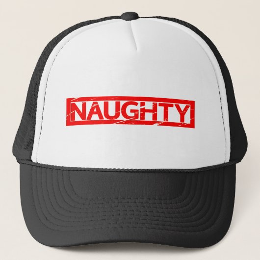 Naughty Stamp Trucker Pet (Voorkant)