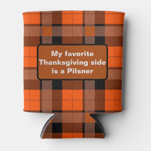 Naughty Thanksgiving Drinking Blikjeskoeler (Voorkant)