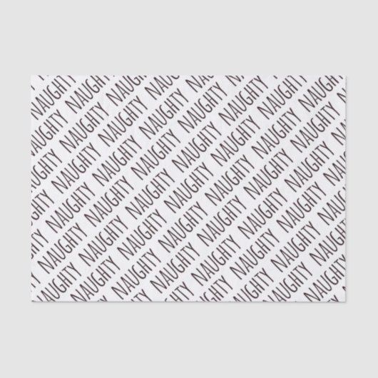 Naughty Tissue Paper Tissuepapier (Voorkant)