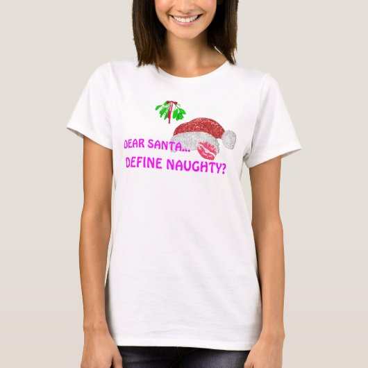 NAUGHTY TSHIRT DEFINIËREN (Voorkant)