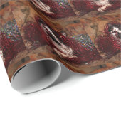 Naughty tuxedo kat Kerstmis Cadeaupapier (Rol Hoek)