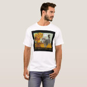 Naughty Van Gogh Cat 3 T-shirt (Voorkant volledig)