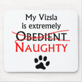 Naughty Vizsla Muismat (Voorkant)
