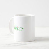 Naughty voor Kerstmis Koffiemok (Voorkant links)