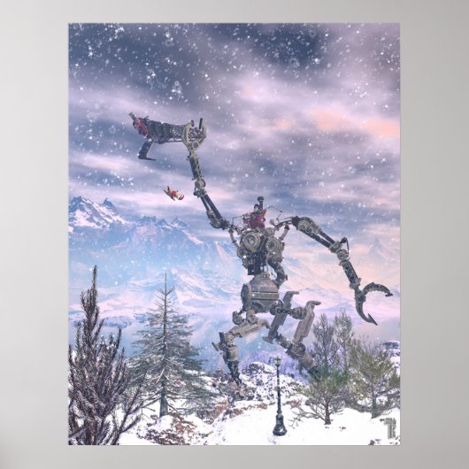 Naughty Vs Nice (22 x 28 inch) Art Print Poster (Voorkant)