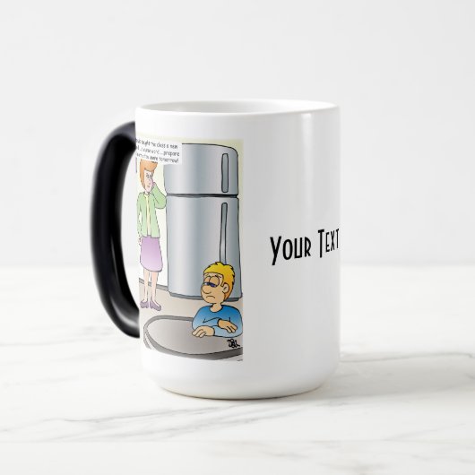 Naughty Words Magische Mok (Voorkant links)