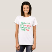 Naughty zijn t-shirt (Voorkant volledig)