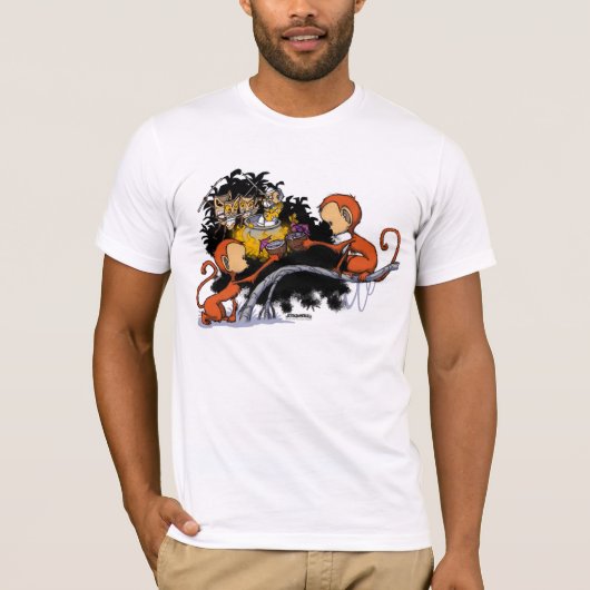 Naughtymonks, Cheers T-shirt (Voorkant)