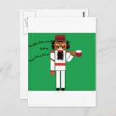 NaughtyNutkraker Briefkaart (Voorkant / Achterkant)