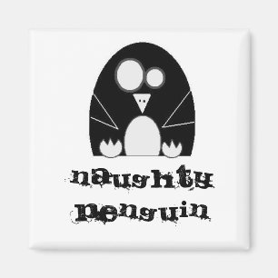 NAUGHTYPENGUIN, Naughty Penguin Magneet