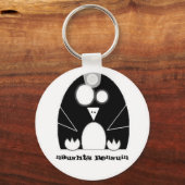 NAUGHTYPENGUIN, Naughty Penguin Sleutelhanger (Voorkant)