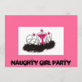 Naughy Girl Party Kaart