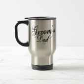 Naughy Grunge Script - Groom's Dad Black Reisbeker (Links)