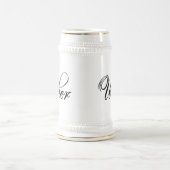 Naughy Grunge Script - Usher Black Bierpul (Center)