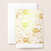 naughytenkaart folie kaarten (Met envelop)