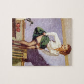 Nauhty Teacher Pin Up Puzzel (Horizontaal)