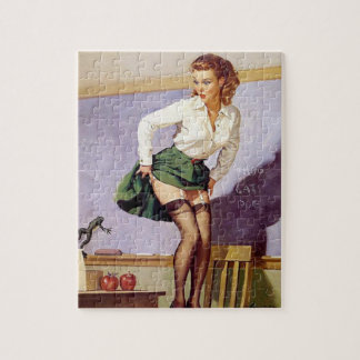 Nauhty Teacher Pin Up Puzzel