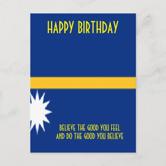 NAURA BRIEFKAART (Voorkant)