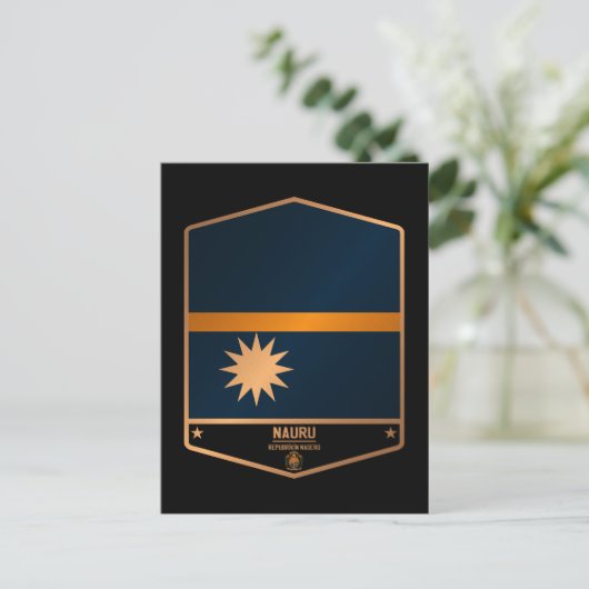 Nauru Briefkaart (Staand voorkant)