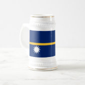 Nauru Flag Bierpul (Voorkant links)