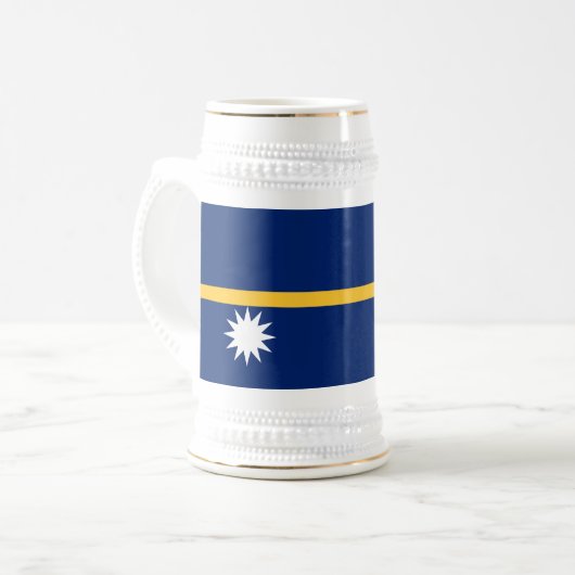 Nauru Flag Bierpul (Voorkant links)
