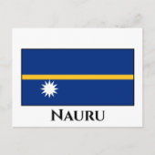 Nauru Flag Briefkaart (Voorkant)