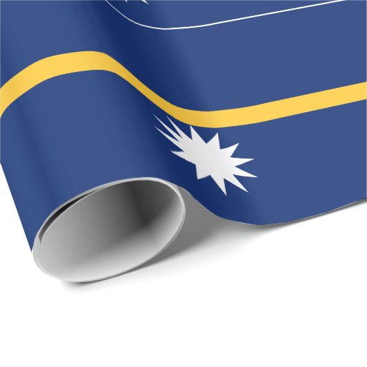 Nauru Flag Cadeaupapier (Rol Hoek)