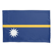 Nauru Flag Kussensloop (Voorkant)