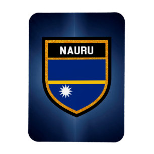 Nauru Flag Magneet