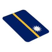 Nauru Flag Magneet (Rechterzijde)