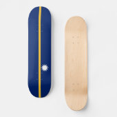 Nauru Flag Persoonlijk Skateboard (Voorkant)