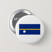 Nauru Flag Ronde Button 5,7 Cm (Voorkant /achterkant)