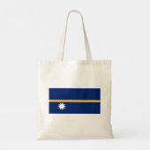 Nauru Flag Tote Bag (Achterkant)