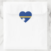 nauru hart sticker (Tas)