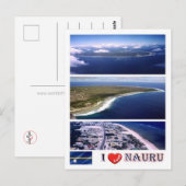 Nauru - I Love - Briefkaart (Voorkant / Achterkant)