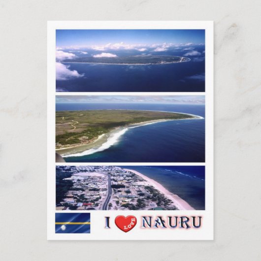Nauru - I Love - Briefkaart (Voorkant)