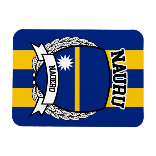 Nauru Magneet (Horizontaal)