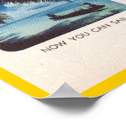 Nauru Pacific Line Poster (Hoek)