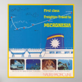 Nauru Pacific Line Poster (Voorkant)