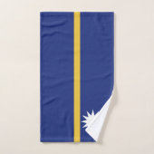 Nauru vlag bad handdoek (Handdoek)