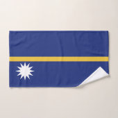Nauru vlag bad handdoek (Handdoek)