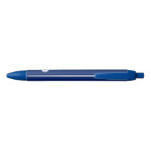 Nauru vlag blauwe inkt pen (Achterkant)