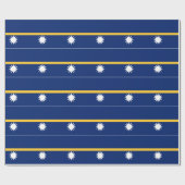 Nauru vlag cadeaupapier (Vlak)
