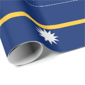 Nauru vlag cadeaupapier (Rol Hoek)