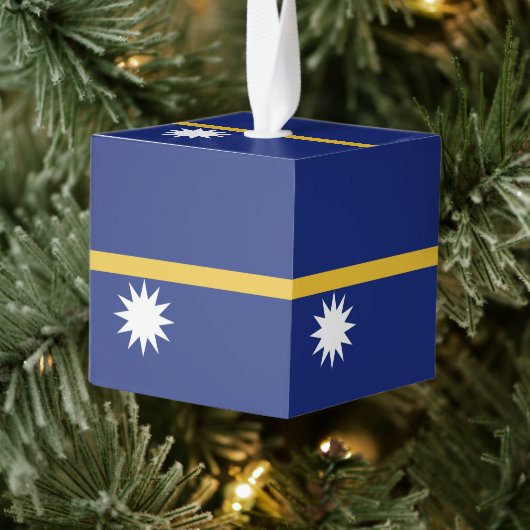 Nauru vlag decoratie (Boom)