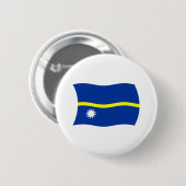 Nauru Vlag Knop Ronde Button 5,7 Cm (Voorkant /achterkant)