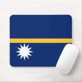Nauru vlag muismat (Met muis)