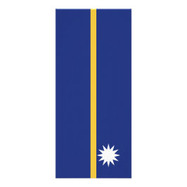 Nauru vlag reclamekaart