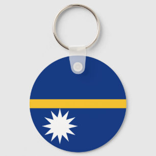 Nauru vlag sleutelhanger