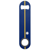 Nauru vlag speed flessenopener (Voorkant)